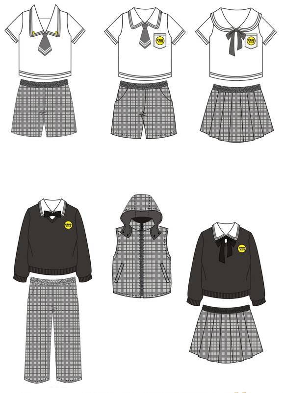 校服新風(fēng)尚 班服與校服設(shè)計(jì)圖征集作品集錦